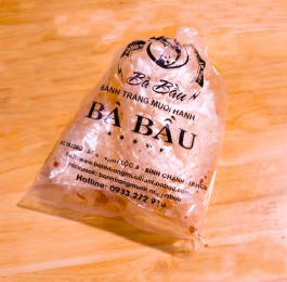 Bánh tráng tỏi phi