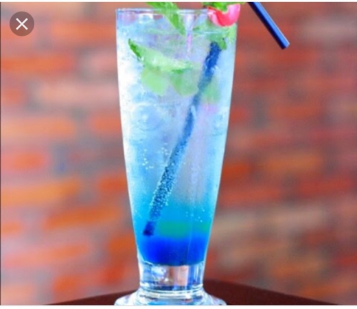 Soda blue/ trái cây