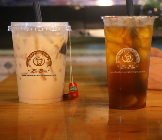 Trà sữa đào túi lọc 